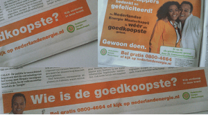 Goedkoopste energieleverancier